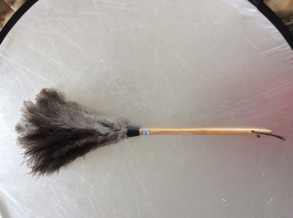 premium ostrich feather duster( 26cm feathers head)