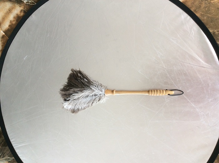 classical ostrich feather duster